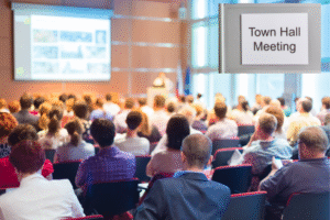 town hall meeting town hall meeting